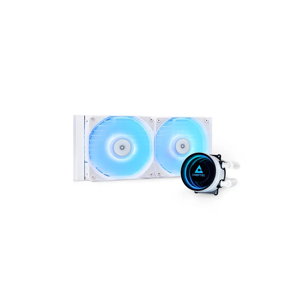Chieftec CPU Cooler Iceberg White 240 ARGB (1851, 1700, 1200, AM5, AM4)