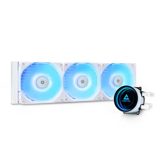 Chieftec CPU Cooler Iceberg White 360 ARGB (1851, 1700, 1200, AM5, AM4)