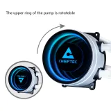 Chieftec CPU Cooler Iceberg White 360 ARGB (1851, 1700, 1200, AM5, AM4)