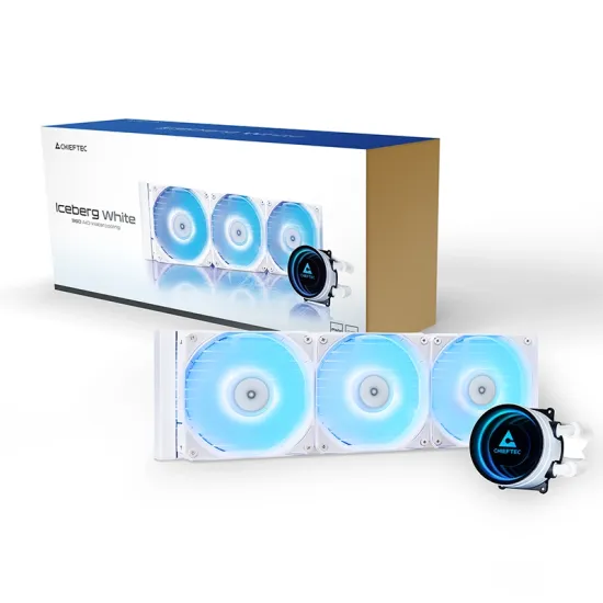 Chieftec CPU Cooler Iceberg White 360 ARGB (1851, 1700, 1200, AM5, AM4)