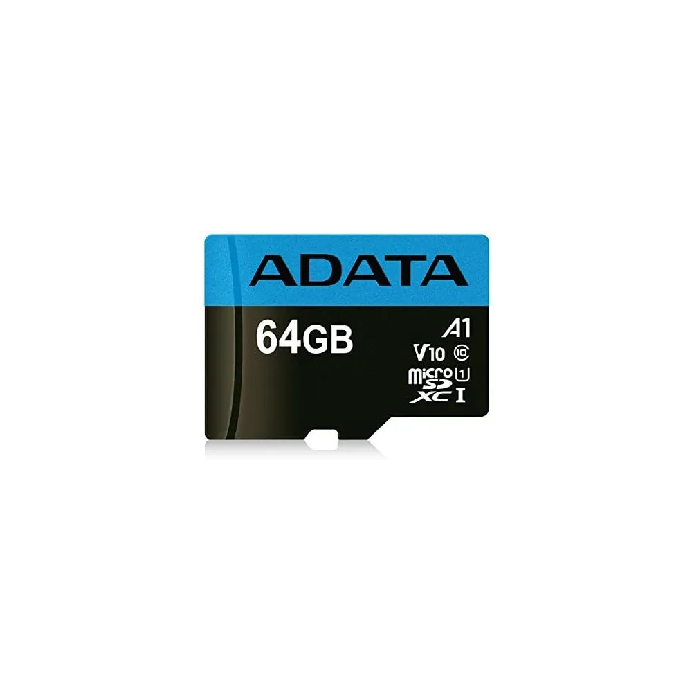 ADATA Premier Micro SD kartica 64GB + adapter UHS-I Class 10 AUSDX64GUICL10A1-RA1