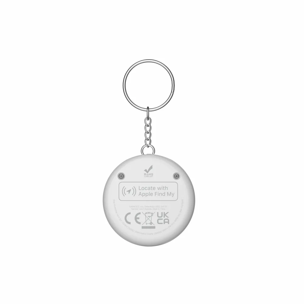 Swissten Find Tag Smart Locator With Apple Find My Function - White