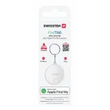 Swissten Find Tag Smart Locator With Apple Find My Function - White