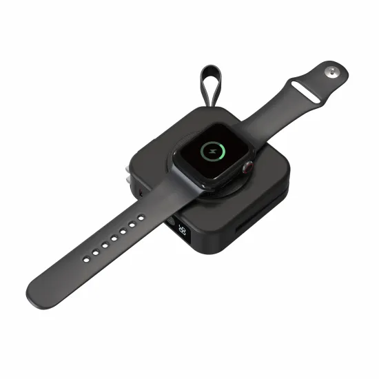 Swissten Powerbank All-In-One Pro with Exchangeable Plugs (US, EU, UK) 10000 mAh 20w - Black
