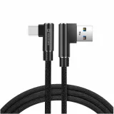 Swissten Kabl Arcade Gaming USB To Type-C 100W USB 1.2m - Black