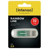 Intenso USB Flash Drive 32GB USB 2.0 Transparent