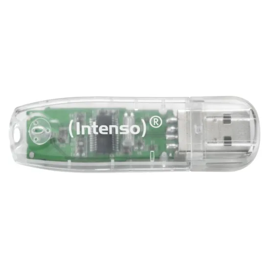 Intenso USB Flash Drive 32GB USB 2.0 Transparent