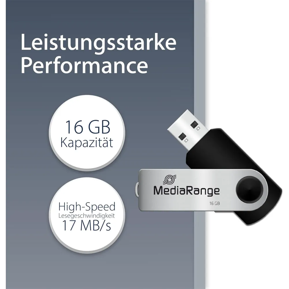 USB Flash Drive 16GB USB 2.0 MR910