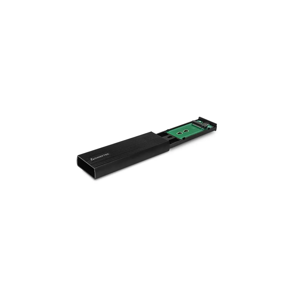 Chieftec Eksterno kuciste za m.2 SSD (NVME + SATA) USB 3.2 Type-C