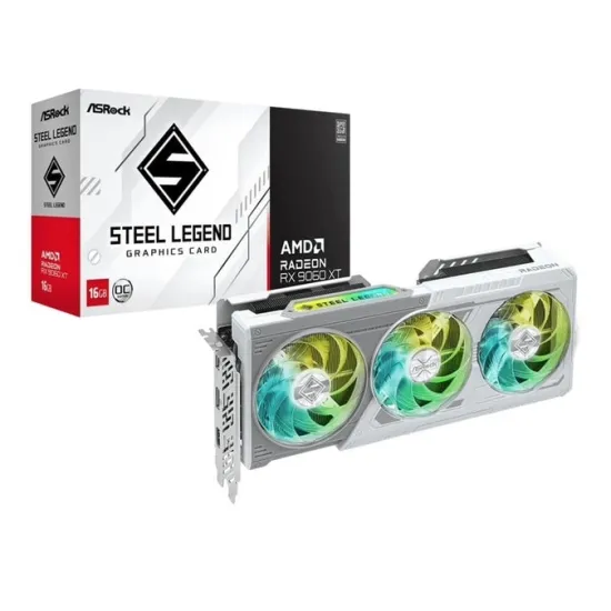 AsRock VGA RX 9060 XT 16GB Steel Legend OC