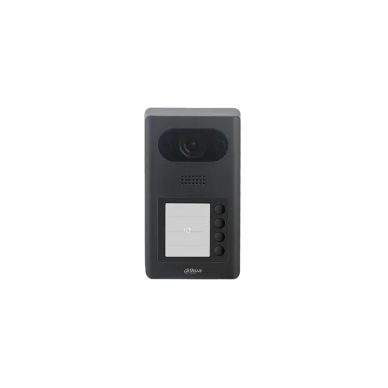 Dahua Video Interfon 2MP DHI-VTO3211D-P4-S2 Villa Door Station, 4 tipke, WDR 120 dB, IR noćni režim, široki ugao 129, Dvosmjerni