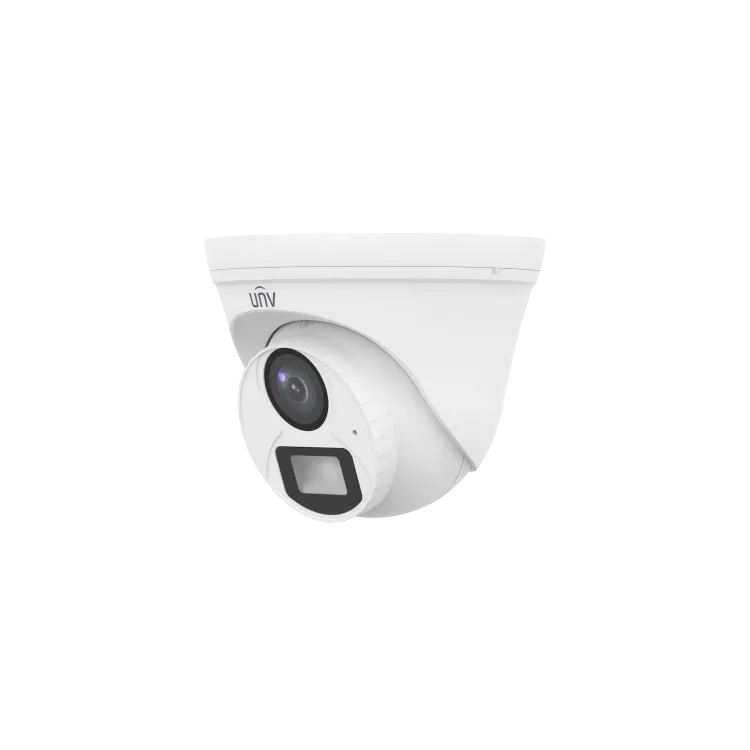 Uniview Kamera 5MP UAC-T115-AF28-W Dome, ColorHunter White Light, objektiv 2.8 mm, IR/LED domet do 20 m, ugrađen mikrofon, DWDR,