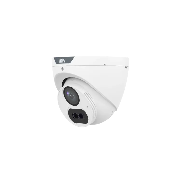 Uniview Kamera 8MP UAC-T128-ADF28MS Dome, LightHunter IR, objektiv 2.8 mm, IR domet do 40 m, ugradjen mikrofon, WDR 120 dB, napa
