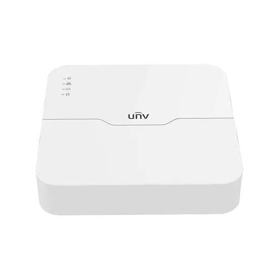 Uniview NVR 4 kanala NVR301-04LS2, 1080P, 30FPS, do 6MP, HDMI, VGA, 1 x HDD do 6TB, PoE, 12VDC