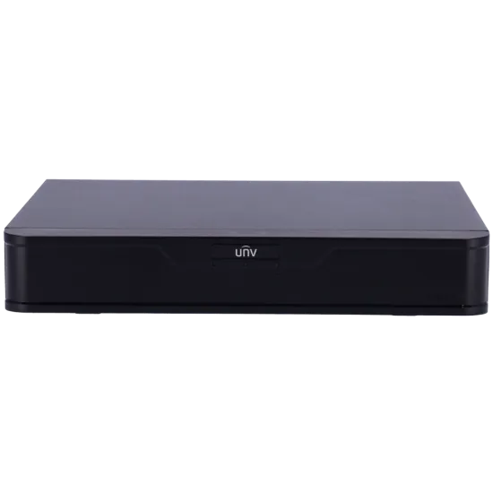 Uniview NVR 8 kanala NVR301-08B-P8-IQ, 1080P, 30FPS, do 12MP, HDMI, VGA, 1 x HDD do 10TB, PoE, 52VDC