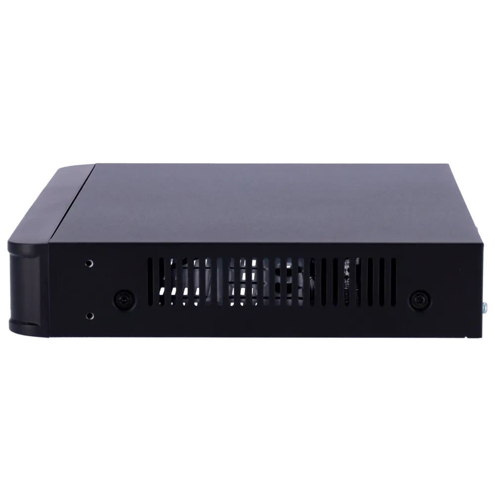 Uniview NVR 8 kanala NVR301-08B-P8-IQ, 1080P, 30FPS, do 12MP, HDMI, VGA, 1 x HDD do 10TB, PoE, 52VDC