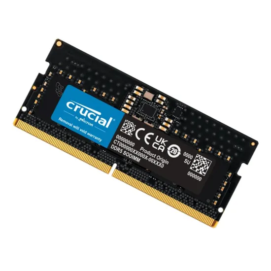 Crucial RAM 32GB 4800MTs DDR5 SODIMM