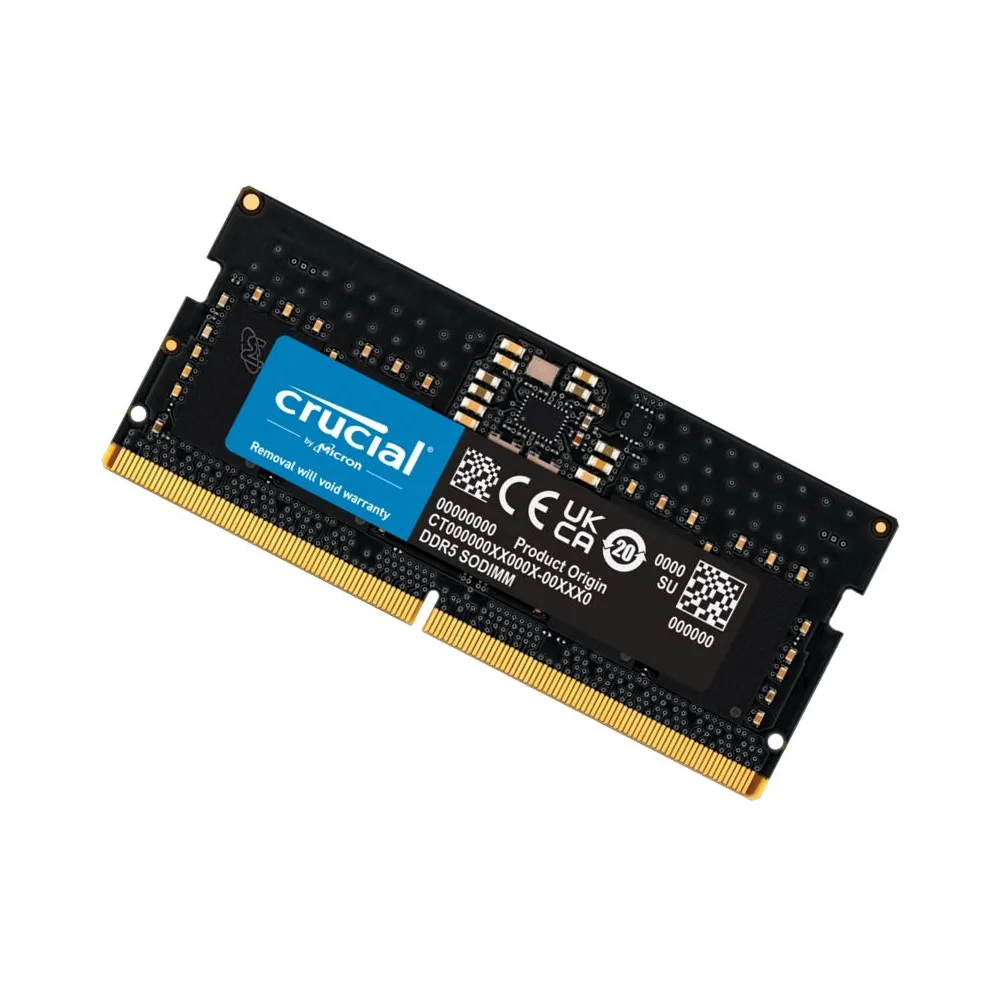 Crucial RAM 32GB 4800MTs DDR5 SODIMM