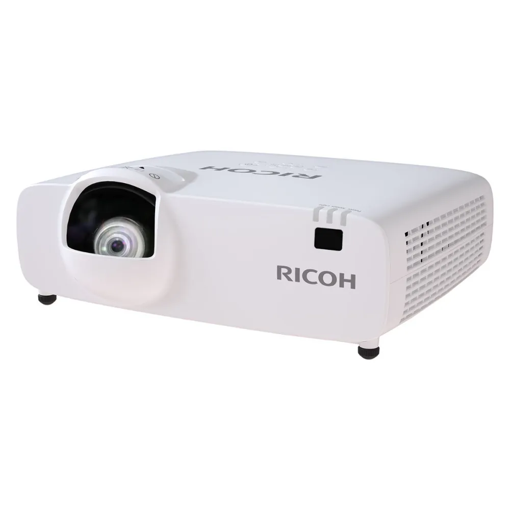 Ricoh Projektor PJ WUL5A40ST, projekcija 55″ - 150″, laserski 3LCD projektor (short throw), WUXGA (1920×1200), 4500 Lumens, HDMI
