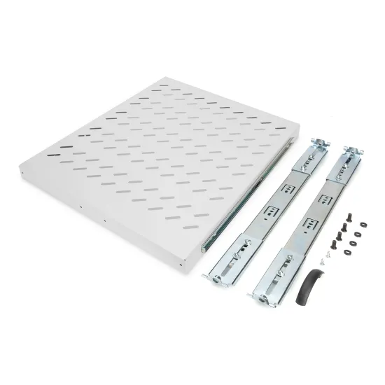 Digitus Polica na izvlacenje 483 mm (19 ), nosivost do 25 kg, 40x484x568 mm, siva