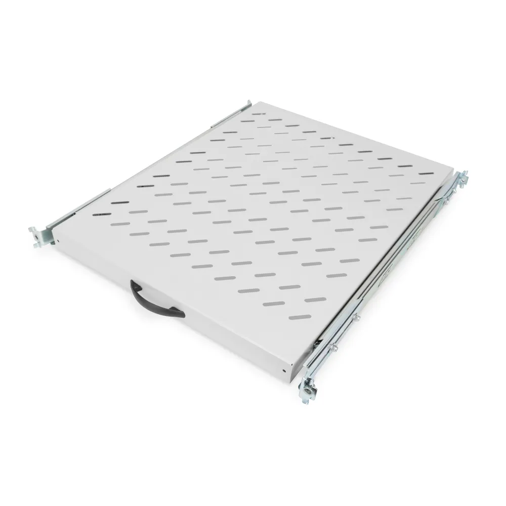 Digitus Polica na izvlacenje 483 mm (19 ), nosivost do 25 kg, 40x484x568 mm, siva