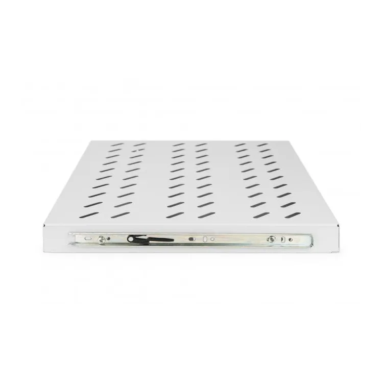Digitus Polica na izvlacenje 483 mm (19 ), nosivost do 25 kg, 40x485x368 mm, siva