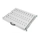 Digitus Polica na izvlacenje 483 mm (19 ), nosivost do 25 kg, 40x485x368 mm, siva