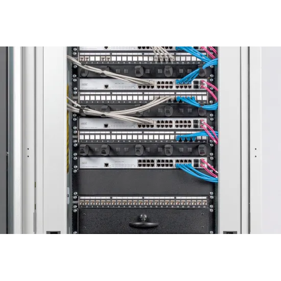 Digitus Blank panel za rack 19 , 2U, Crni