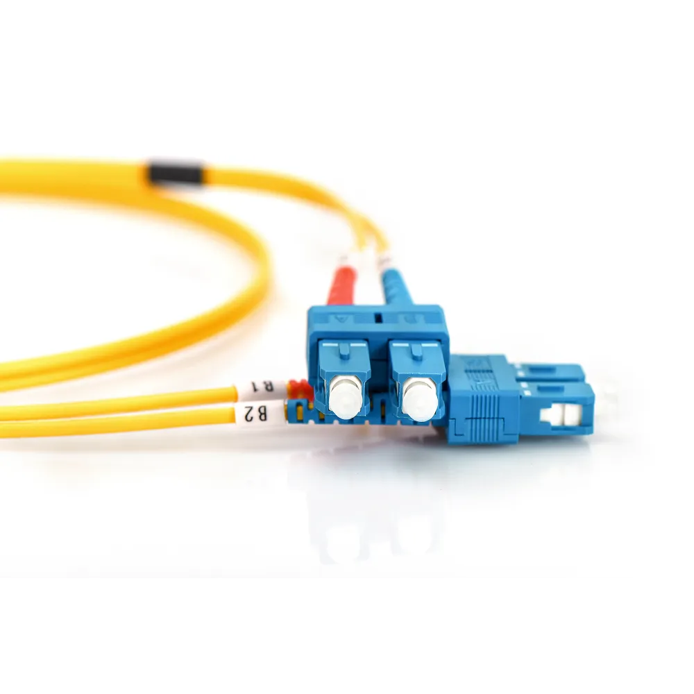 Digitus Opticki patch kabl, singlemode, duplex, 1 m, OS2, SC/SC, zuti