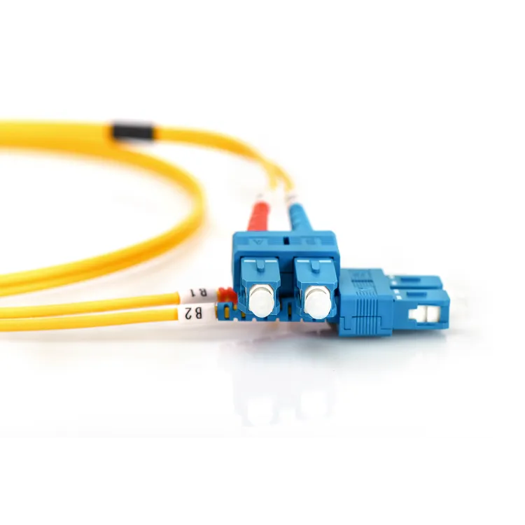 Digitus Opticki patch kabl, singlemode, duplex, 2 m, OS2, SC/SC, zuti