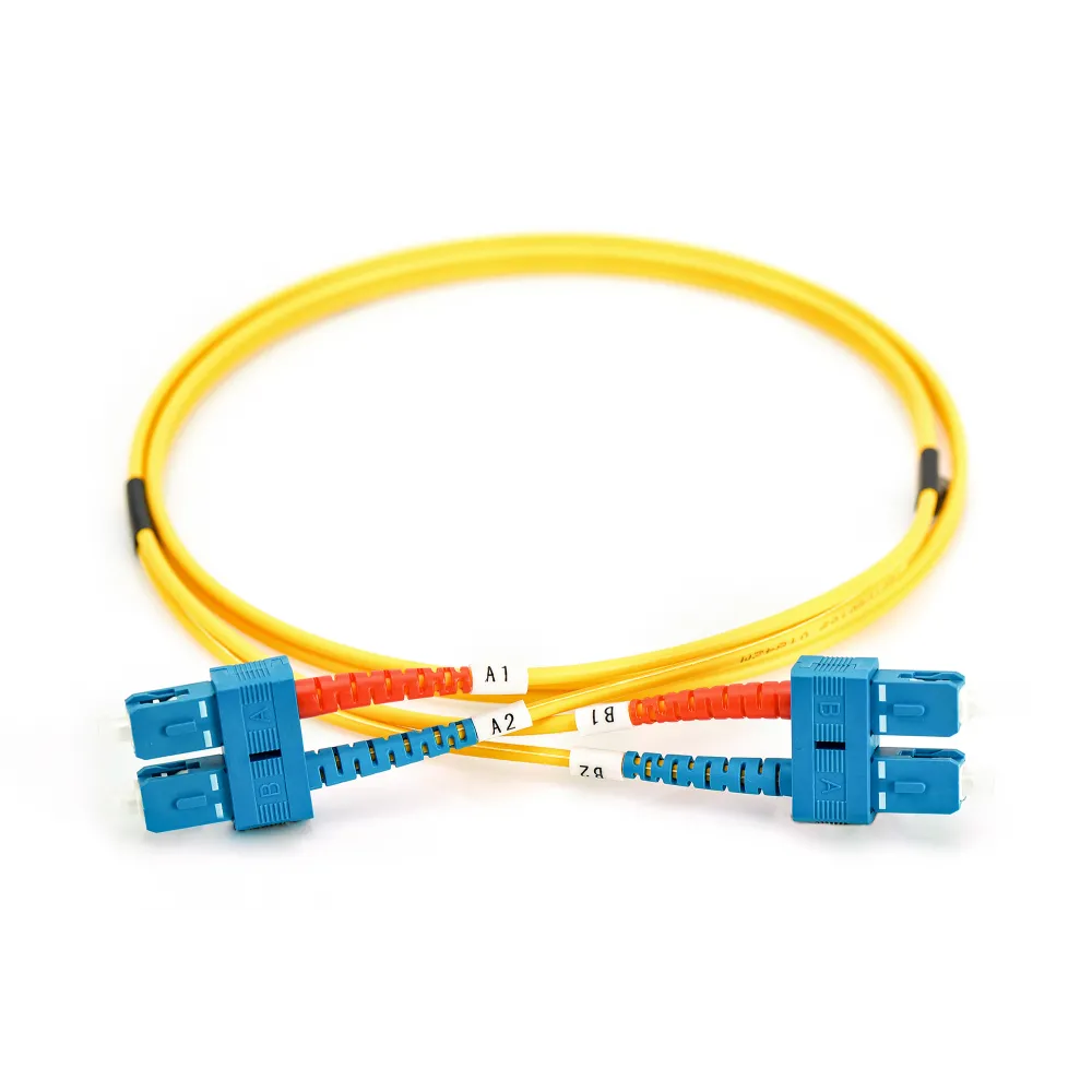 Digitus Opticki patch kabl, singlemode, duplex, 2 m, OS2, SC/SC, zuti