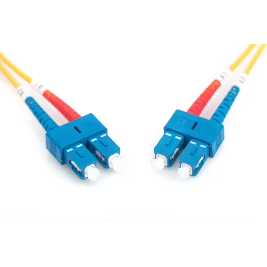 Digitus Opticki patch kabl, singlemode, duplex, 2 m, OS2, SC/SC, zuti