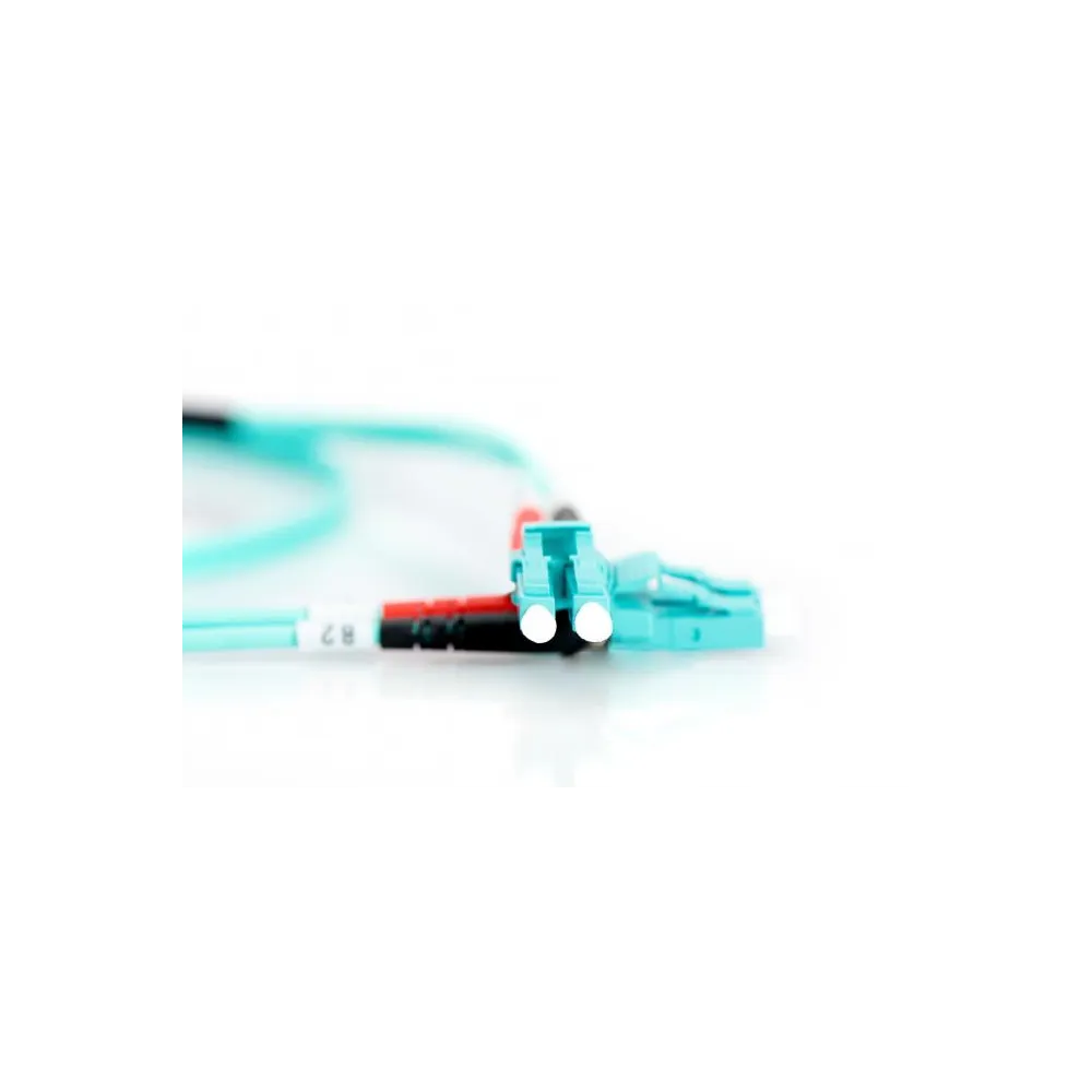 Digitus Opticki patch kabl, multimode, duplex, 2 m, OM3, LC/LC, plavi