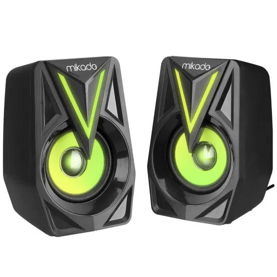 Mikado Zvucnici MD-S23 GLARE 2.0 2x3W RGB USB