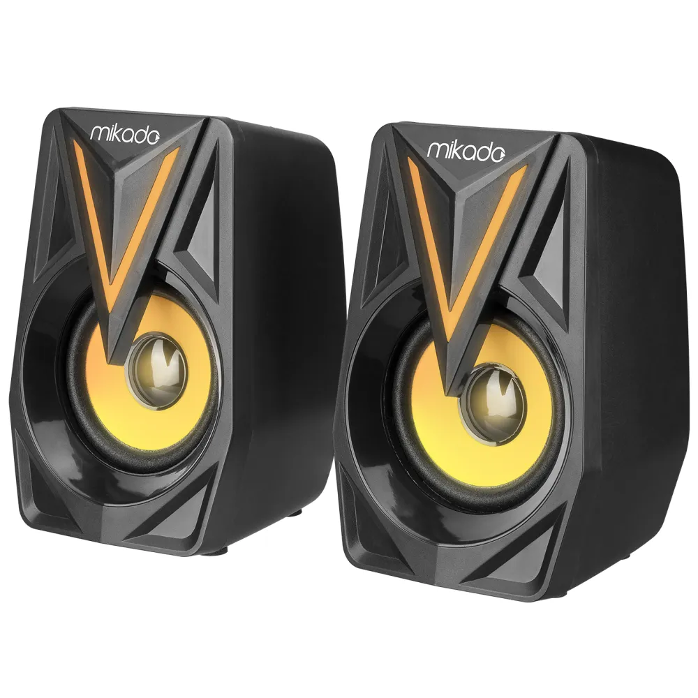 Mikado Zvucnici MD-S23 GLARE 2.0 2x3W RGB USB