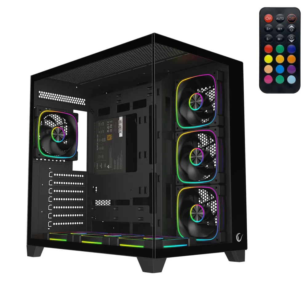 Rampage CASE SEALITE 7x120 ARGB 850W 80+ Bronze