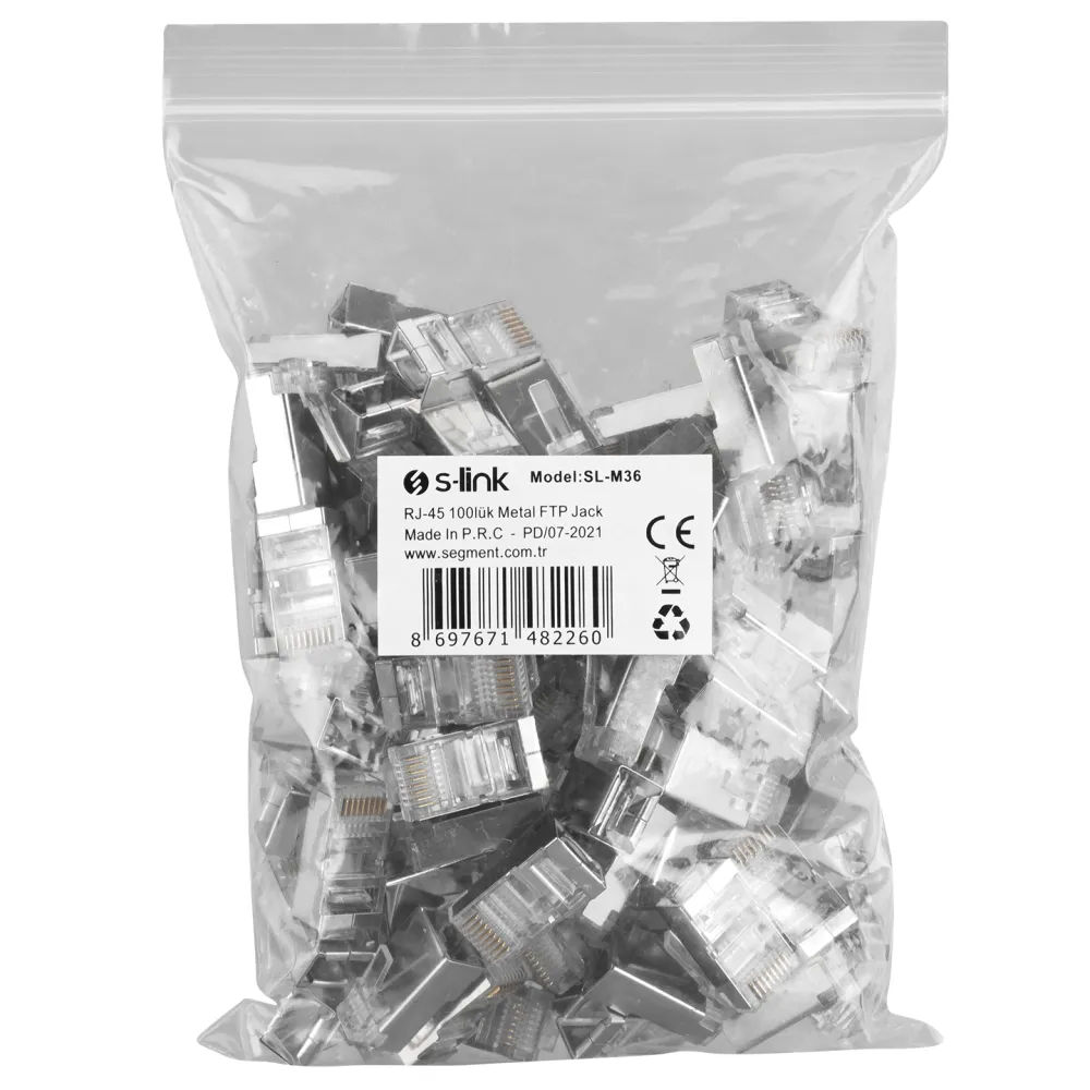 S-Link Mrezni konektor RJ45 FTP Metal
