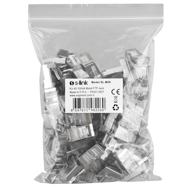 S-Link Mrezni konektor RJ45 FTP Metal