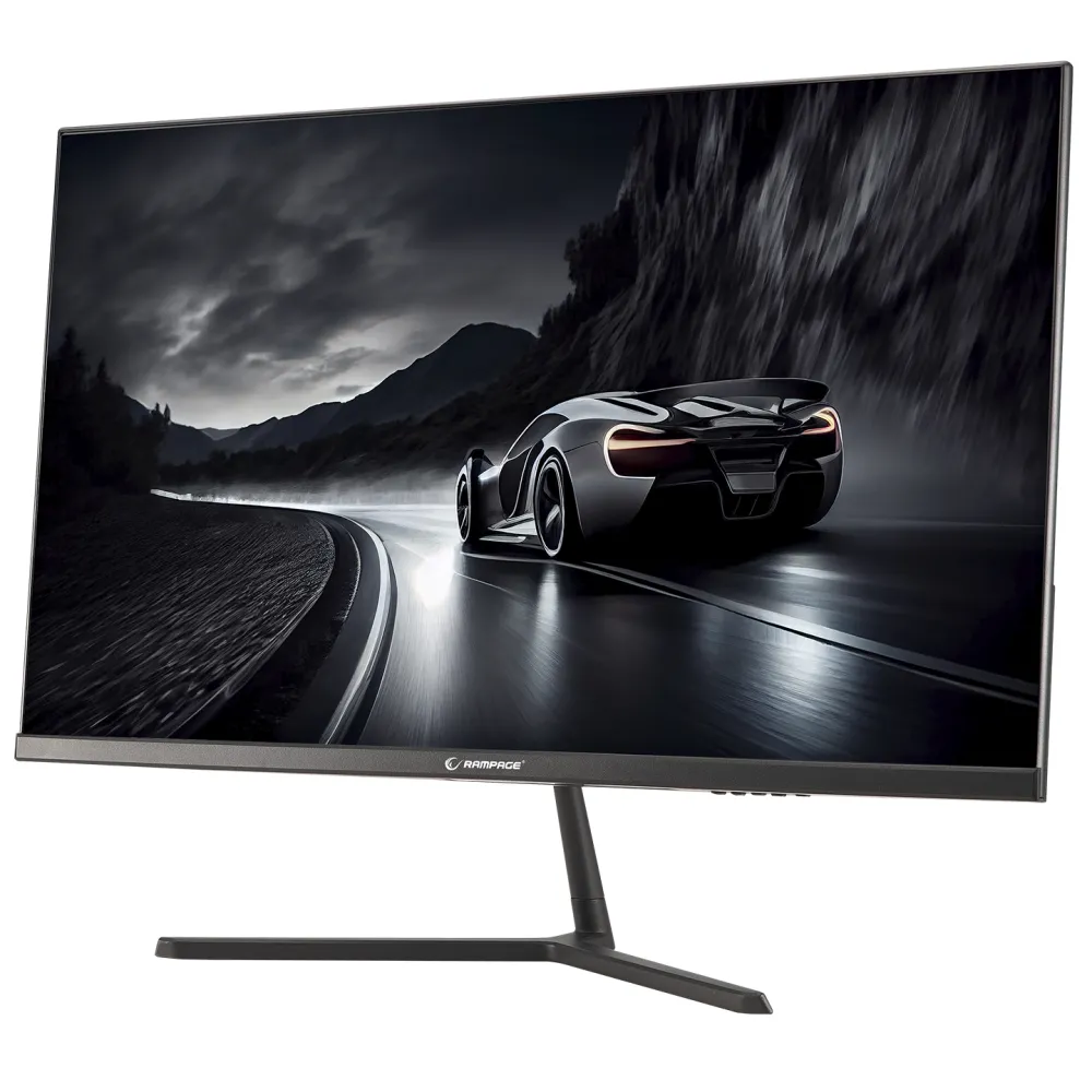 Rampage Monitor 25 RM25R100, 1920×1080 (FHD), IPS panel, 100Hz, 1 ms, 1000:1, 250 cd/m², HDMI + VGA, audio out ne, zvučnici ne,