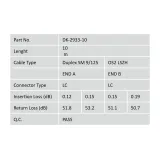 Digitus Opticki patch kabl, singlemode, duplex, 10 m, OS2, LC/LC, zuti