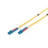 Digitus Opticki patch kabl, singlemode, duplex, 10 m, OS2, LC/LC, zuti