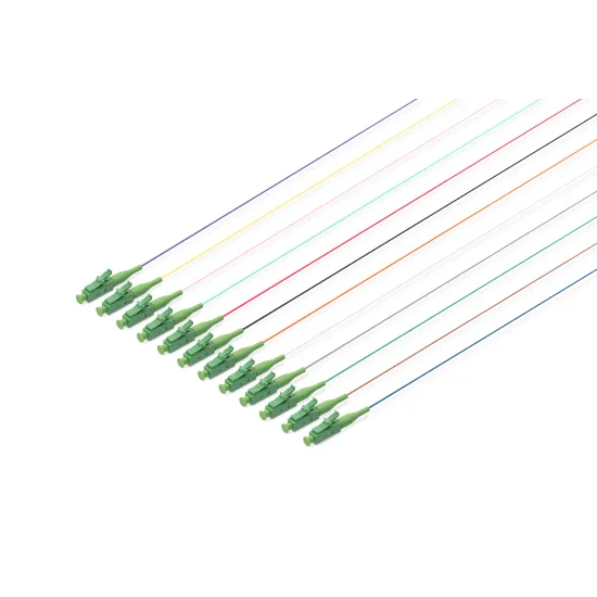 Digitus FO pigtail set, 12 pcs, singlemode, simplex, 2m, LC/APC