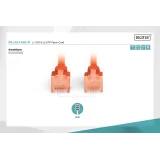 Digitus Kabl UTP patch CAT6 5m crveni