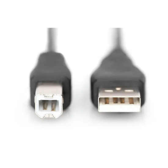 Digitus Kabl USB A - USB B M/M 1m USB 2.0 crni