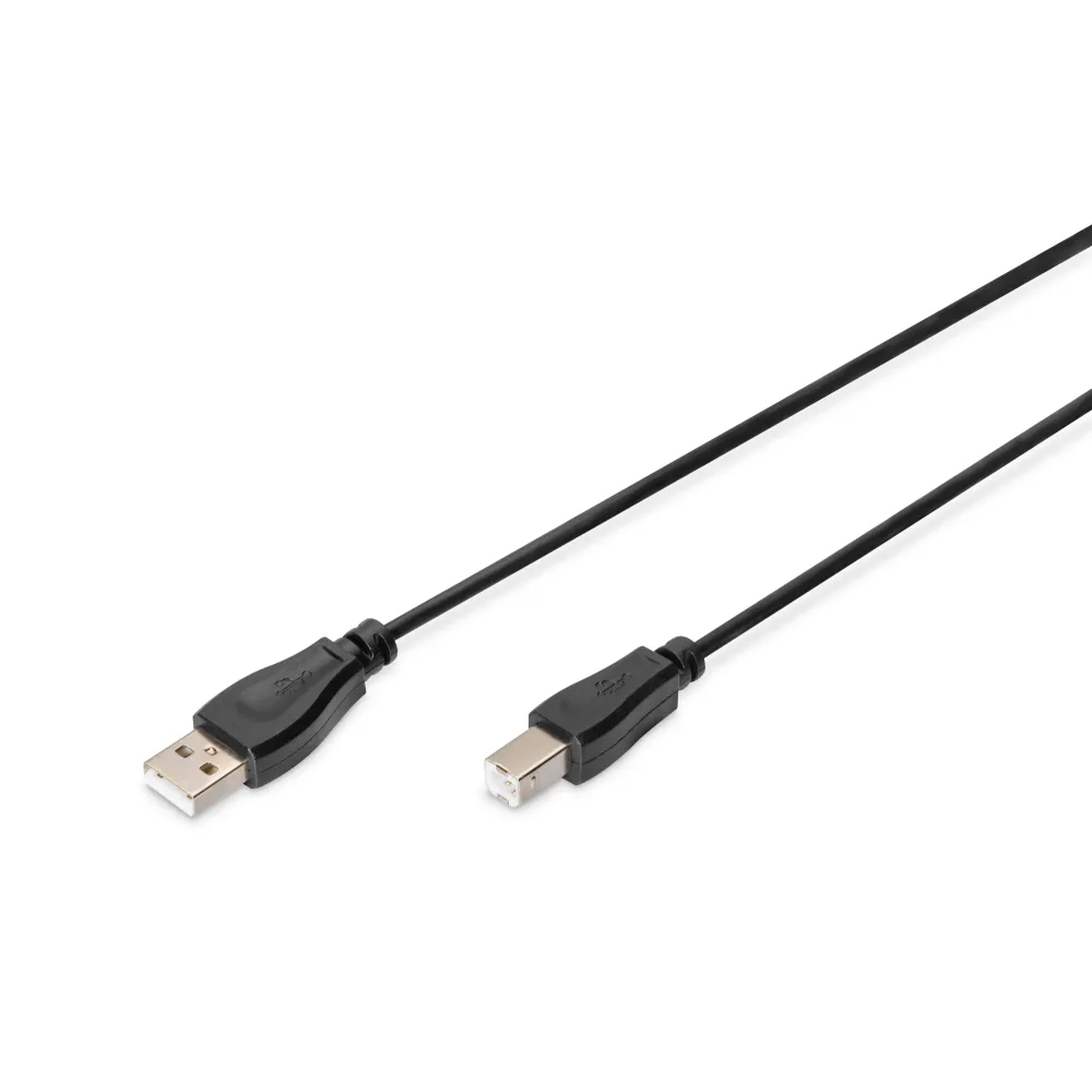 Digitus Kabl USB A - USB B M/M 1m USB 2.0 crni