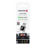 Swissten Adapter CarLink - Appe CarPlay / Android Auto (+ Adapter USB-A / USB-C)