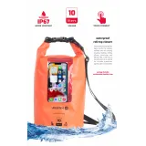 Swissten Case Waterproof 10L, Orange