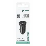 iPEAX Car Charger CL-03, PD, 20W, USB-C + USB-A BLACK