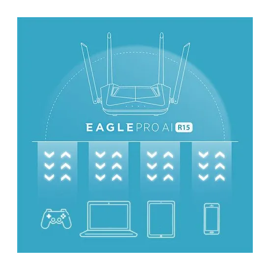 D-LINK EAGLE PRO AX1500 Smart Router R15
