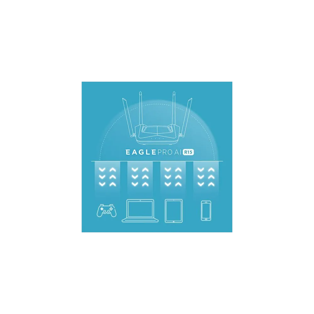 D-LINK EAGLE PRO AX1500 Smart Router R15